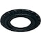 Ekena Millwork Claremont Ceiling Medallion (Fits Canopies up to 5 5/8"), 9"OD x 4 1/2"ID x 1/2"P, Night Shade CM09CLNSF - alternate 3